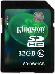 Kingston SDHC 32GB Class 10